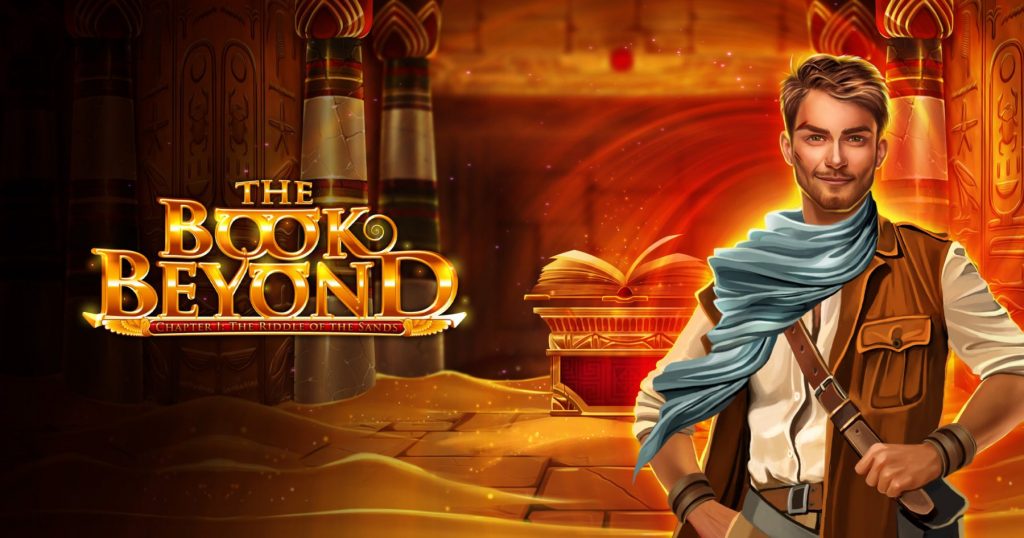 The Book Beyond theme image, newest Gamomat slot game